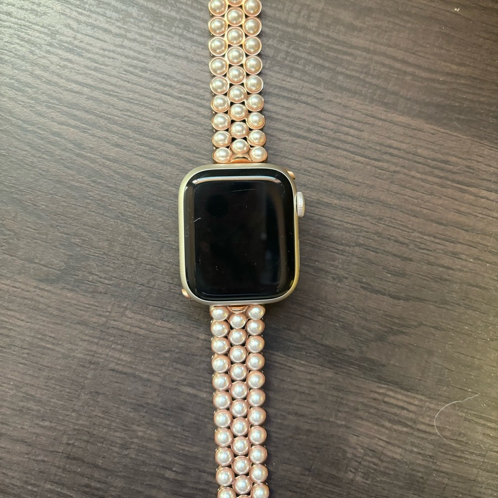 KATE SPADE SCALLOP APPLE BRACELET WATCHBAND ROSEGOLD